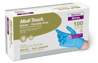 AMG Medi Touch Nitrile Examination Gloves