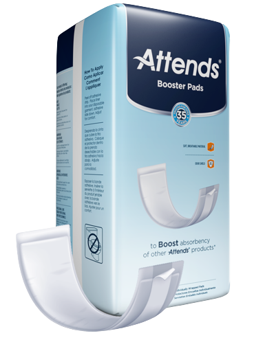 ATTENDS BOOSTER PADS 3.5" X 11" 800 ML