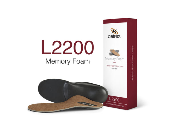 Aetrex Lynco L2200 Memory Foam Orthotics
