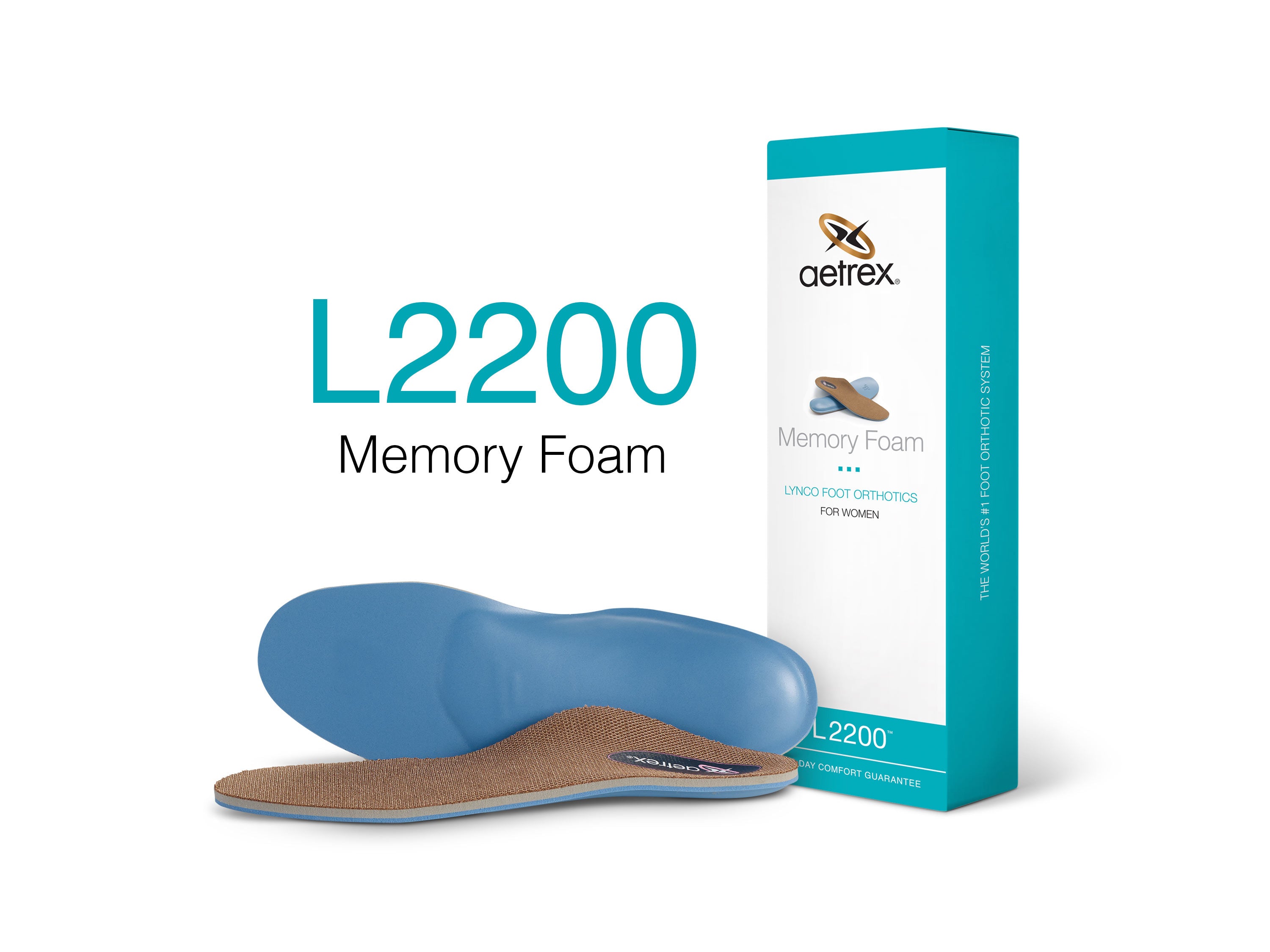 Aetrex Lynco L2200 Memory Foam Orthotics