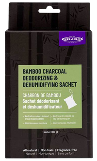 BAMBOO CHARCOAL DEODORIZING + DEHUMIDIFYING SACHET