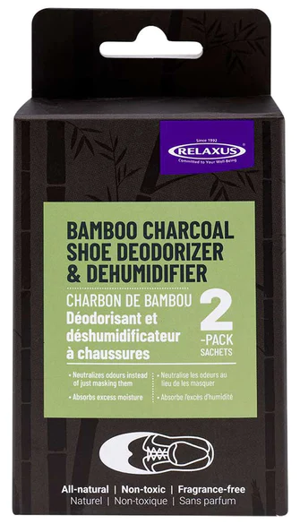 Charcoal top shoe deodorizer