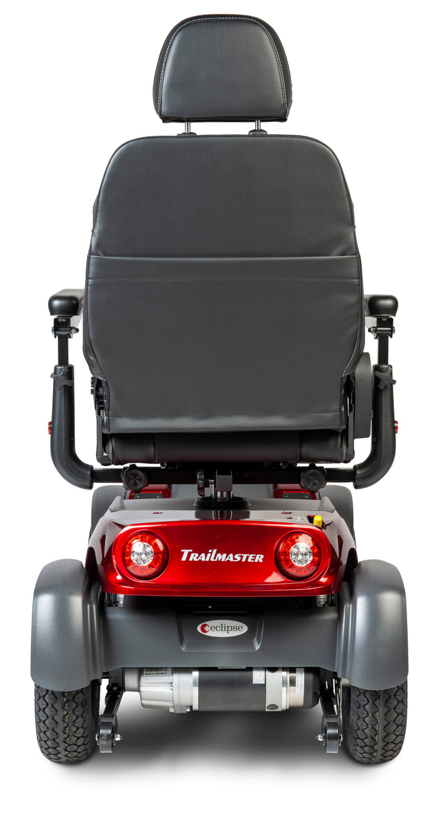 Back Trailmaster Bigfoot 4-wheel mobility scooter outdoors