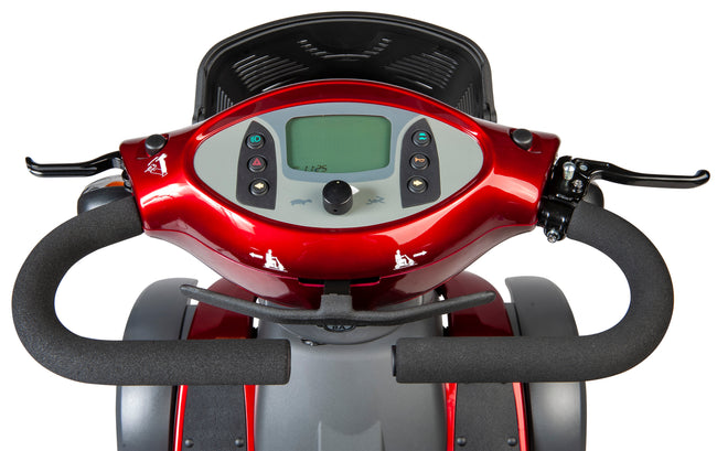 Digital LCD dashboard on Trailmaster Bigfoot scooter