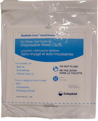 BEDSIDE-CARE SELF FOAMING DISPOSABLE WASHCLOTH