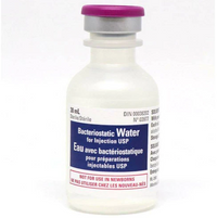 Bacteriostatic Sterile Water for Injection, 30mL vial