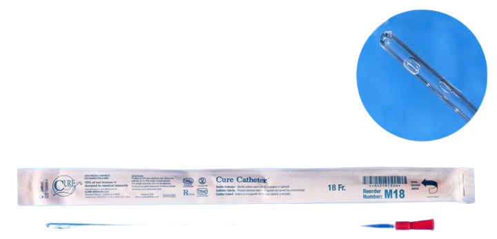 CURE Male Catheter Straight Tip