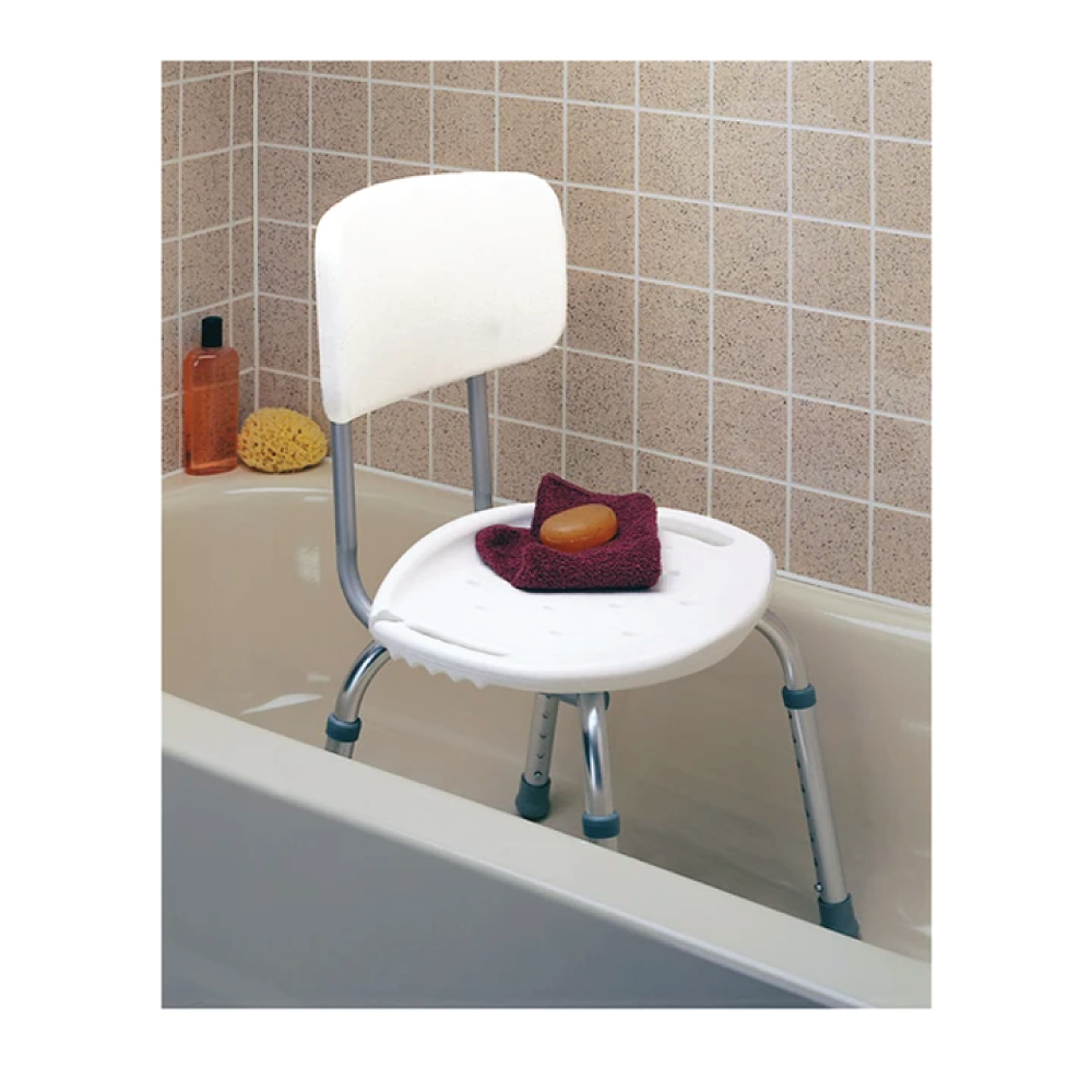 Equate bath and shower seat deals with back