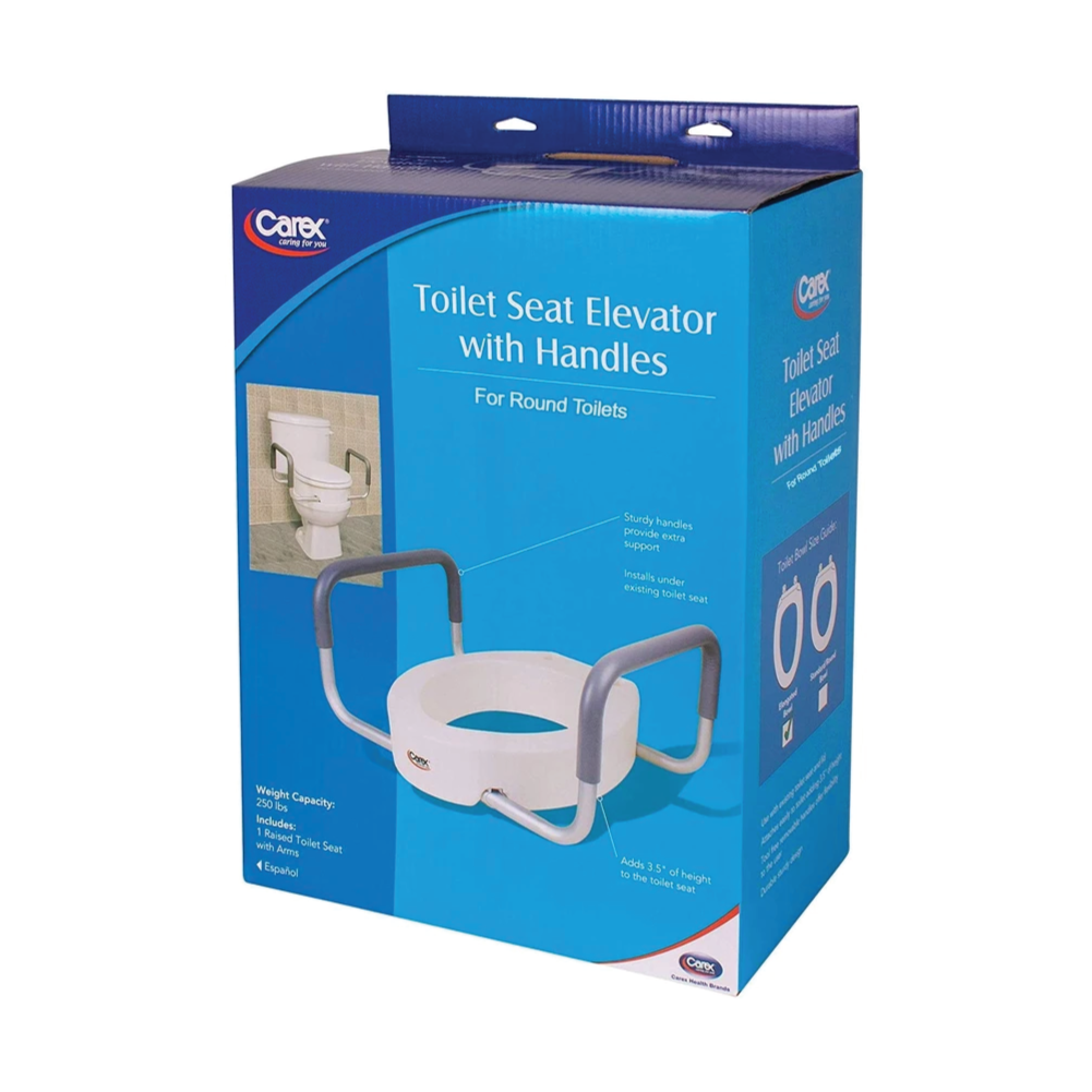 Carex Seat Elevator with Removable Arms