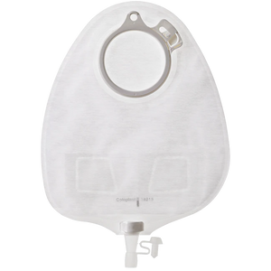 14228 AssuraÂ® 2 pc. Uro Multichamber Transparent, 50mm Red, maxi 25cm (10"), 10/BX