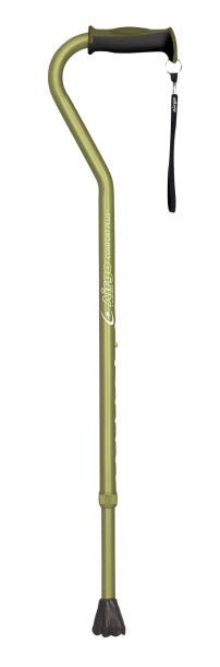 Drive Comfort-Plus Aluminum Cane with Offset Handle