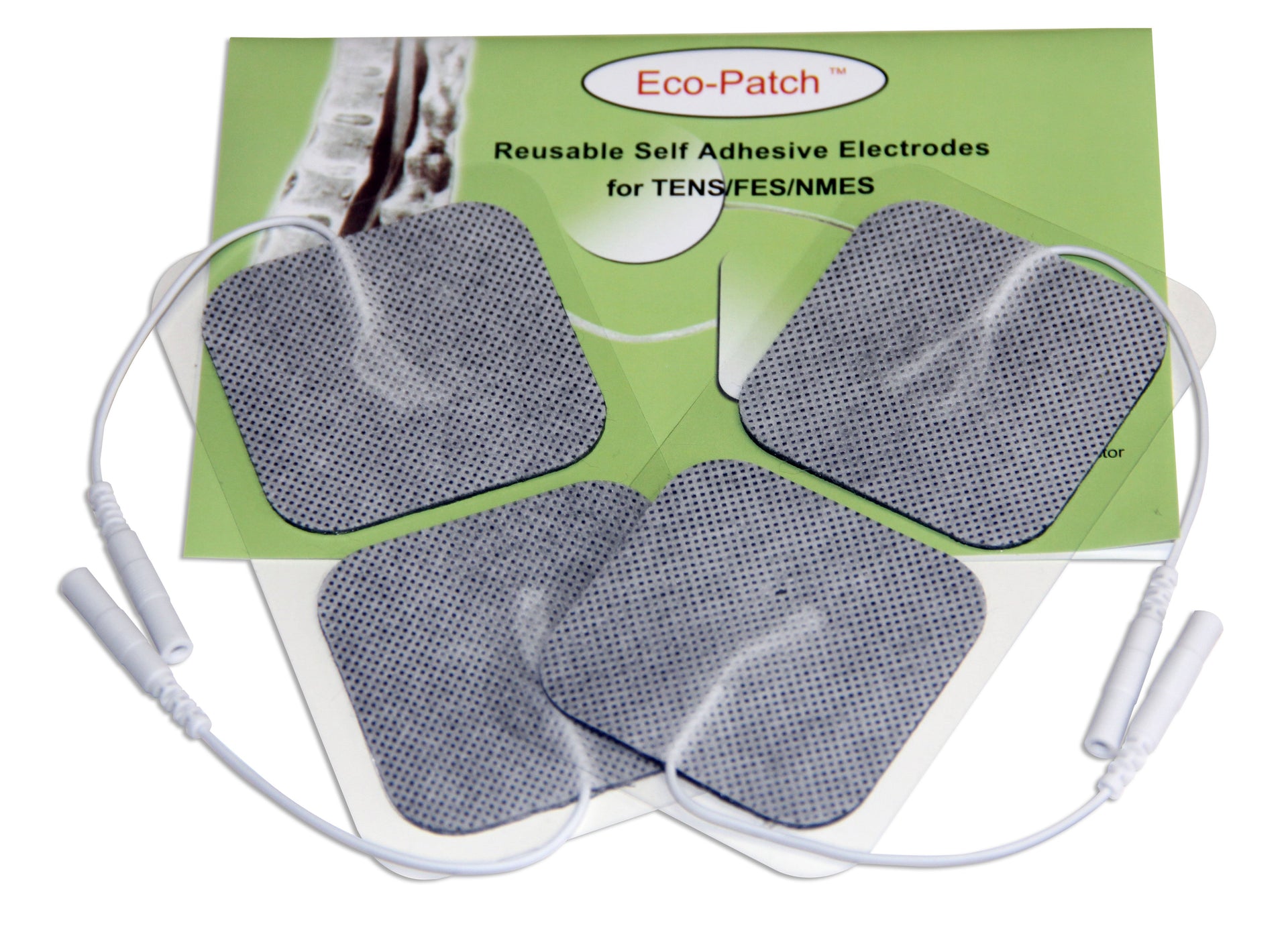 Eco-Patch Reusable Electrodes - Compatible with most TENS Units