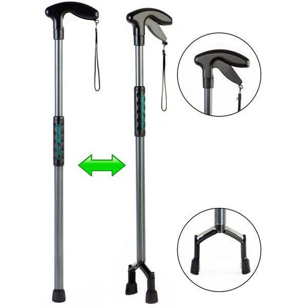 Canadian Cane-Walking Stick, Fixed Elbow Support » GHC USA Global