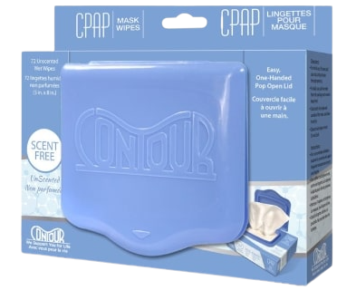 Contour CPAP Flat Pack Mask Wipes