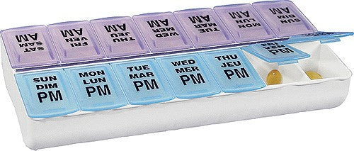 TWICE DAILY PILL PLANNER EXTRA LARGE