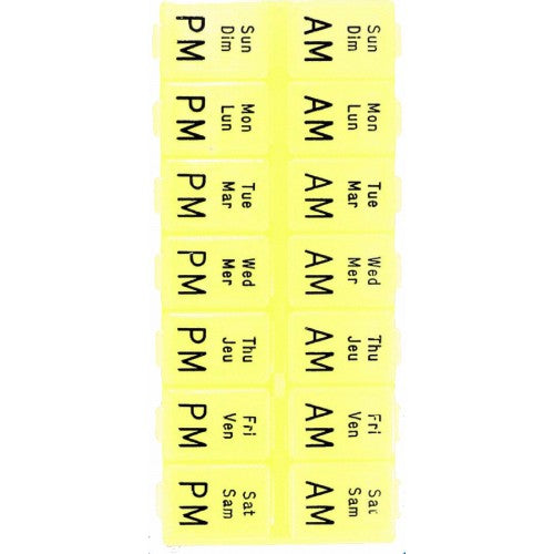 Twice Daily Pill and Vitamin Planner