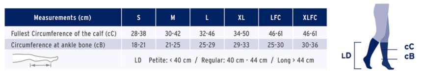 Unisex Casual Patterns Knee High 15-20mmHg