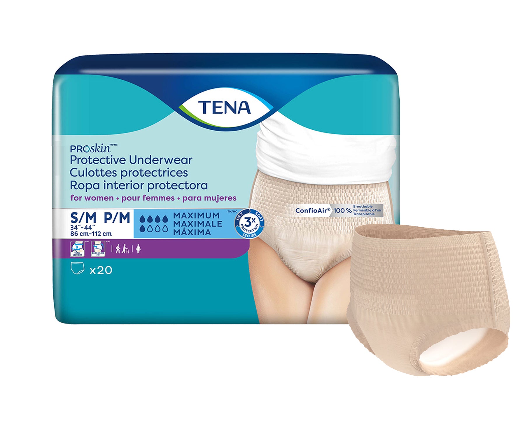 TENA ProSkin Protective Underwear for Women – Healthcare Solutions