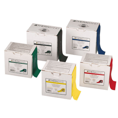 TheraBand Latex Free Resistance Band 25 Yard Roll Green