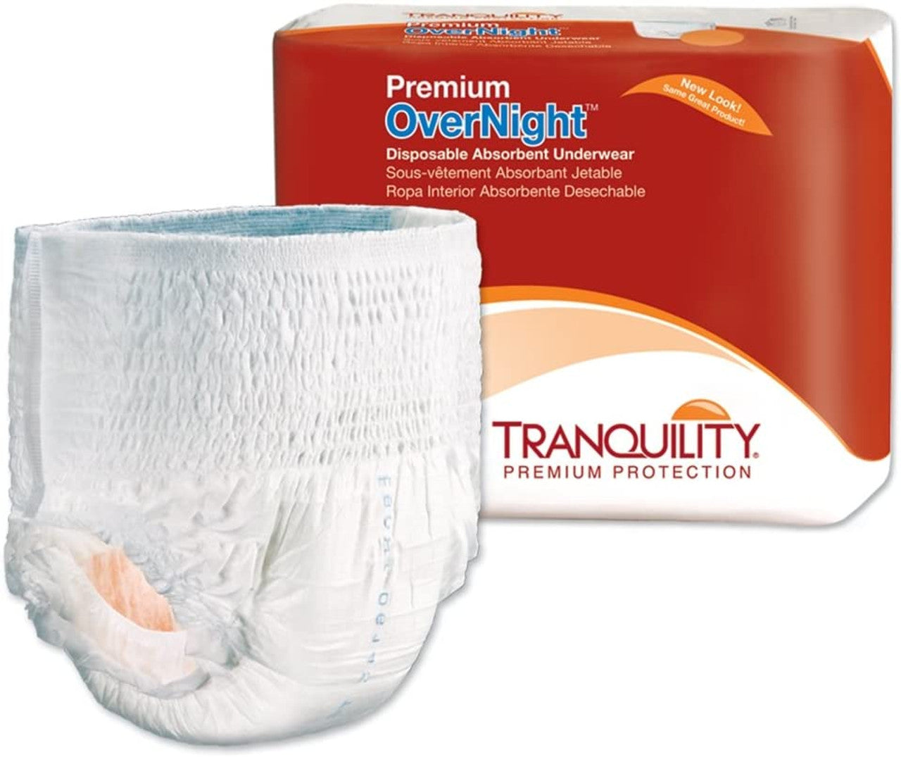 Tranquility Premium Overnight Disposable Pull-Up Adult Underwear Medium -  health and beauty - by owner - household