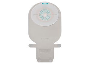 10481 SenSuraÂ® Mio 1 piece, Cut-to-Fit, Wide Outlet, Drainable, Transparent, Non-Convex, 10-55mm, 10/BX