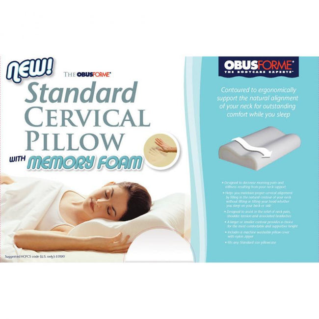 Standard Cervical Pillow with Memory Foam