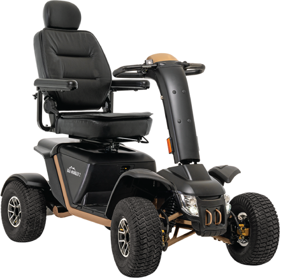 High-back seat and CTS Suspension on Baja Wrangler 2