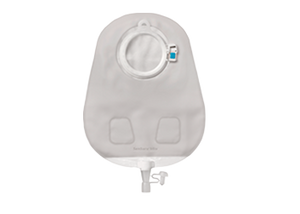 11492 SenSuraÂ® Mio 2 pc Click Pouch, Urostomy, Drainable, Maxi, Transparent, Green, 40mm, 10/BX