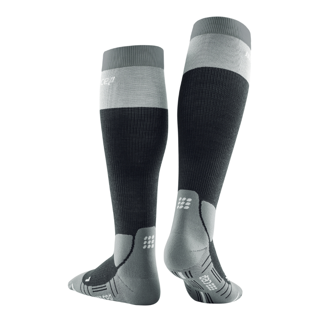 Mens Hiking Light Merino Compression Socks Knee High 20-30mmHg