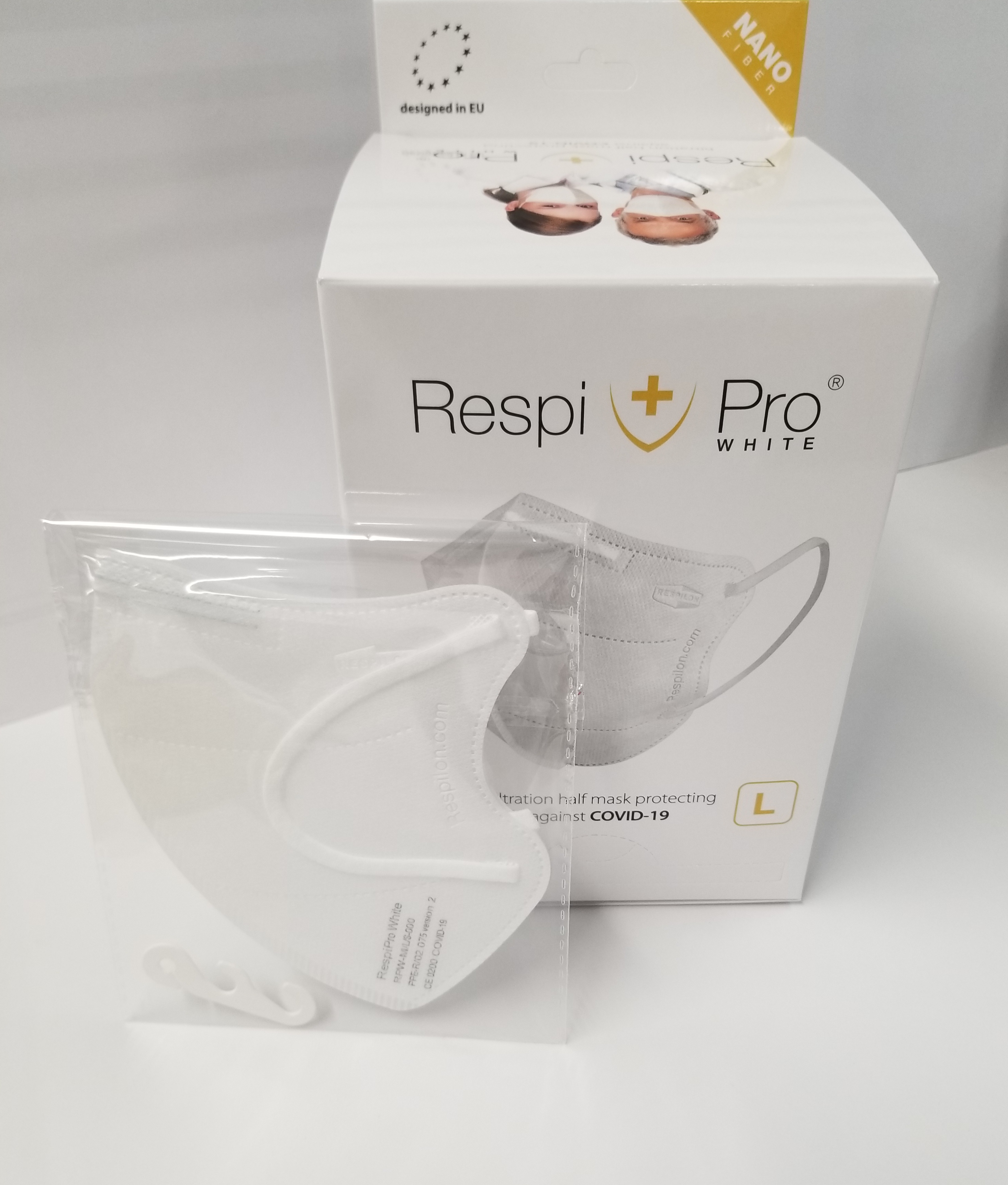 Respilon RespiPro White Mask