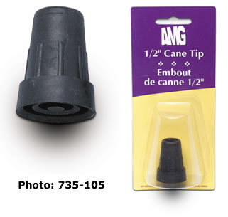 Airgo Cane Tip with Metal Insert