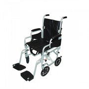 Poly Fly Light Weight Transport Chair Wheelchair with Swing away Footrest  tr18