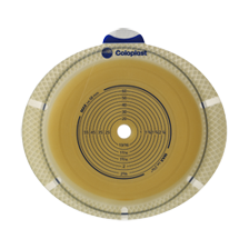 10102 SenSuraÂ® 2 pc. Flex Skin Barrier w/ Flange, Cut-to-Fit, Standard Wear, Non-Convex, 50mm Red, 10-48mm, 10/BX