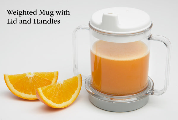 Mug with Handles & Lid 10 oz