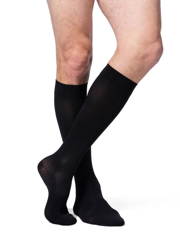 Mens Opaque Knee High 20-30mmHg