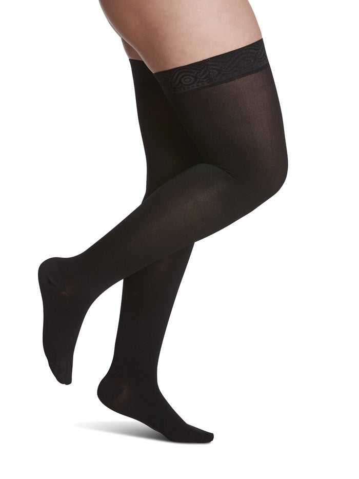Sigvaris Womens Opaque Thigh High 20-30mmHg