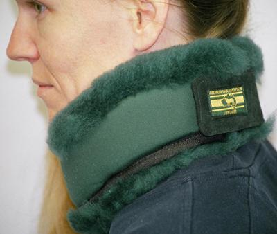Australian Sheepskin Apparel Neck Ring 3"