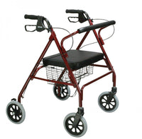 Heavy Duty Bariatric Walker with Large Padded Seat