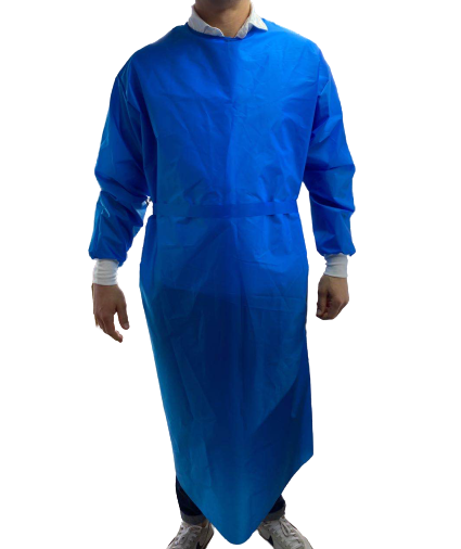 Disposable Gown Level 3 Blue 10/PK