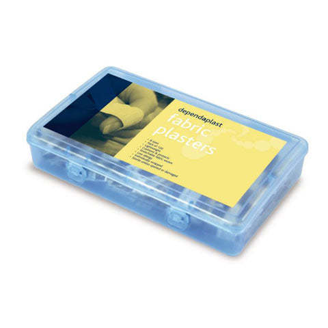 Dependaplast Fabric Bandages Assorted Sizes (120/Box)