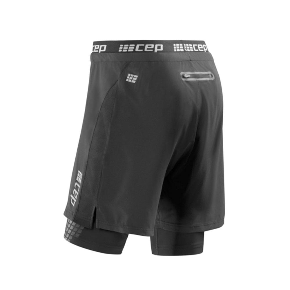CEP Mens 2-in-1 Training Compression Shorts 20-30mmHg