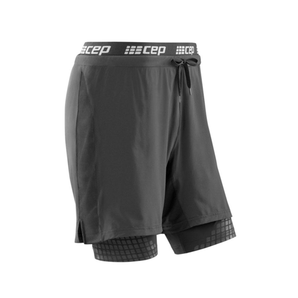 CEP Mens 2-in-1 Training Compression Shorts 20-30mmHg