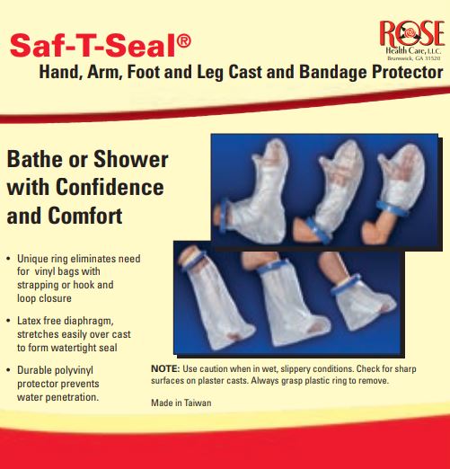 Saf-T-Seal Cast and Bandage Protector
