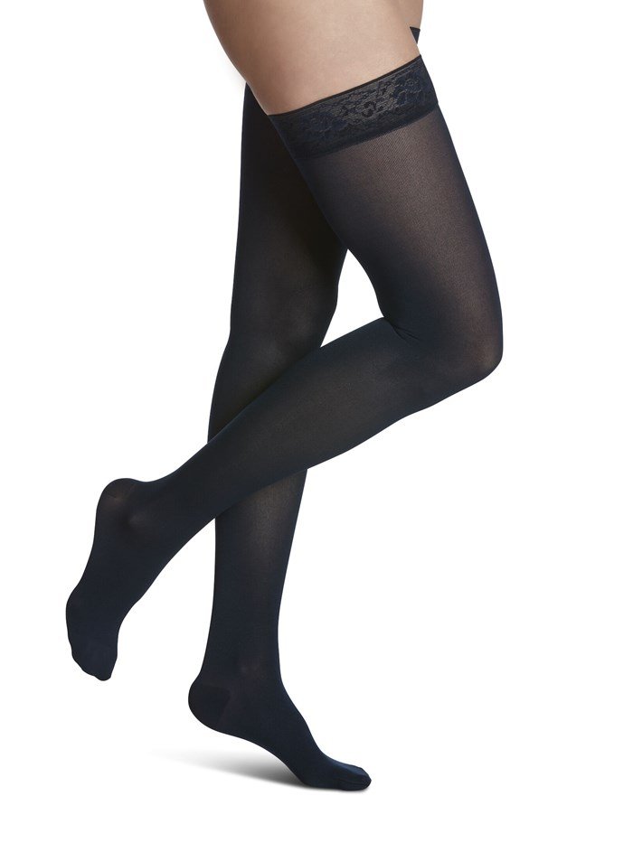 Sigvaris Womens Soft Opaque Thigh High 20-30mmHg Sensinnov GT