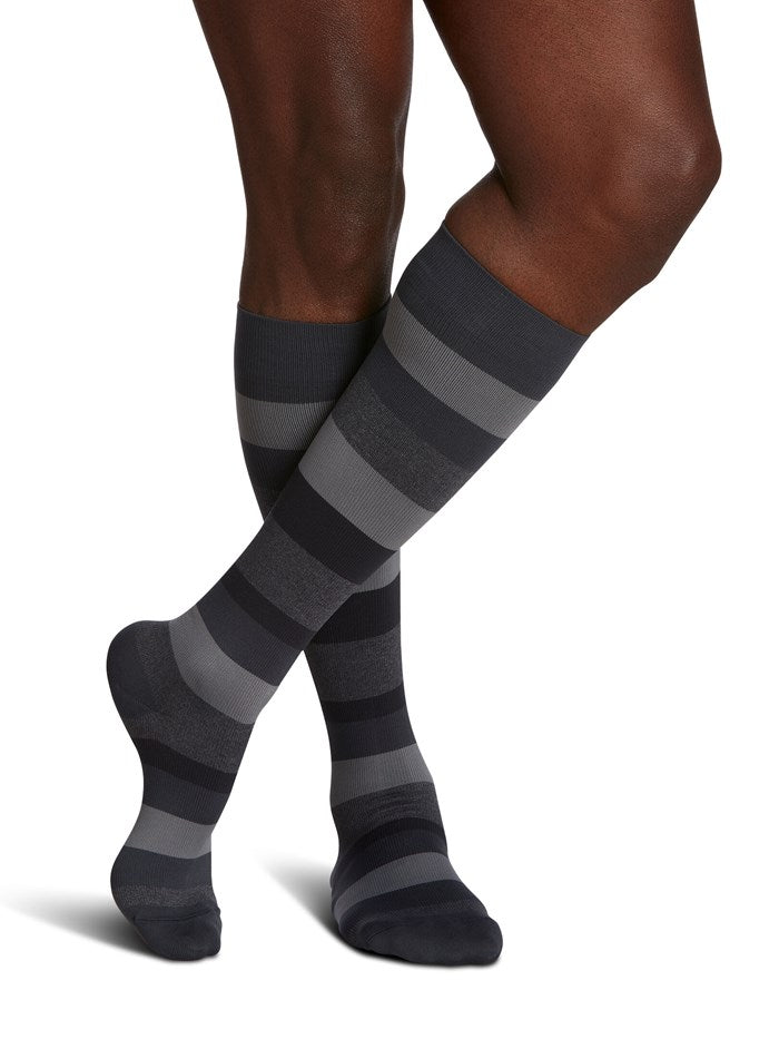 Sigvaris Mens Microfiber Shades Knee High 15-20mmHg