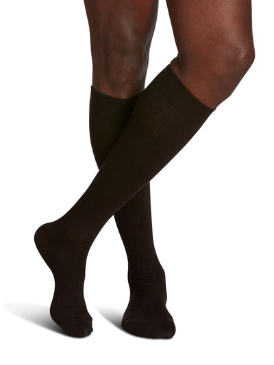 Sigvaris Mens Casual Cotton Knee High 15-20mmHg