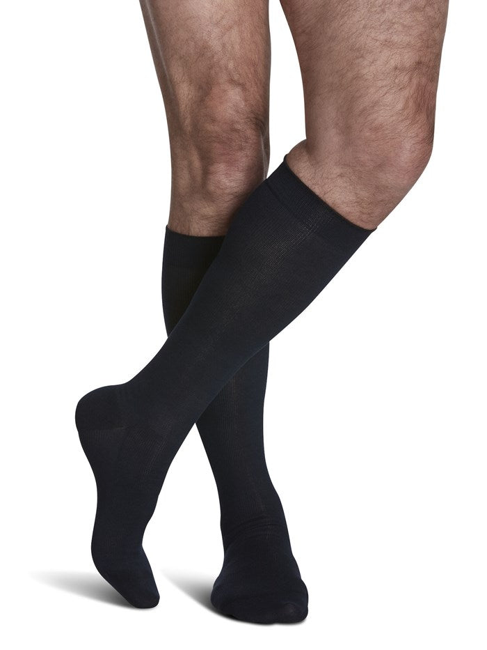 Sigvaris Mens Sea Island Cotton Knee High 20-30mmHg